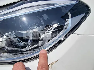 Photo 1 of 2: 2018 BMW (parts) 540i xDrive Headlamp — Korean insurance auction