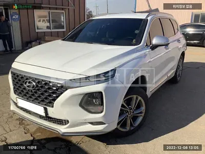Photo 1 of 10: 2018 Hyundai Santa Fe, VIN KMHS581ADKU120028 — Korean insurance auction