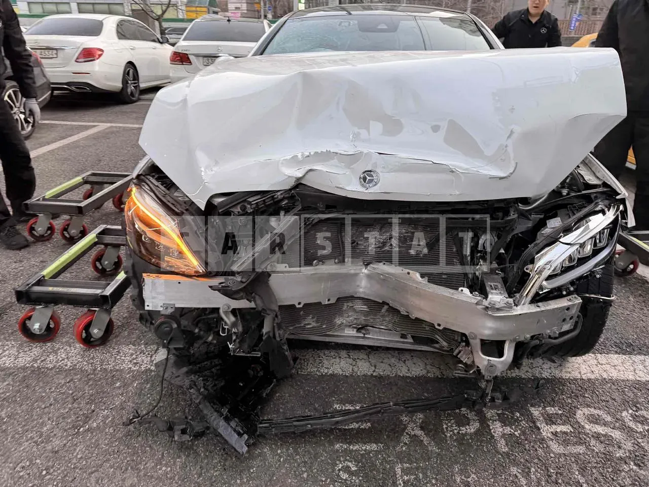 Photo 2 of 54: 2019 Mercedes-Benz C220d 4Matic Coupe, VIN WDDWJ1FB9KF856974 — Korean insurance auction