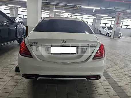 Photo 2 of 15: 2016 Mercedes-Benz S400 4Matic L, VIN WDDUG6HB1GA247382 — Korean insurance auction