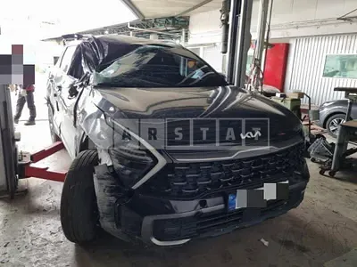 Photo 1 of 32: 2021 Kia Sportage, VIN KNAPX81CDNK024534 — Korean insurance auction