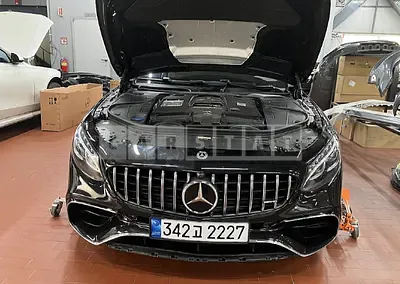 Photo 1 of 38: 2018 Mercedes-Benz S63 AMG 4Matic+ Coupe, VIN WDDXJ8JB5JA033524 — Korean insurance auction
