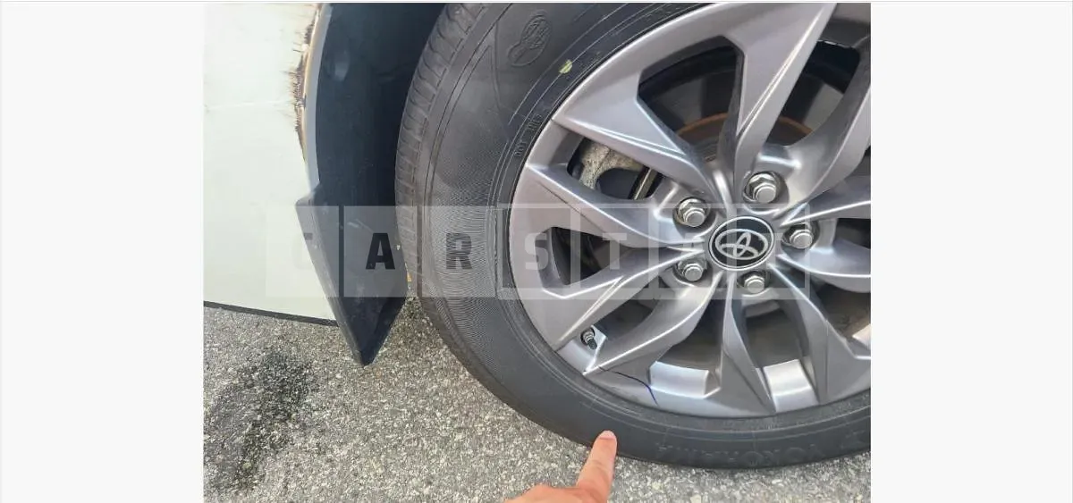 Photo 2 of 2: 2024 Toyota (parts) Siena Wheel — Korean insurance auction