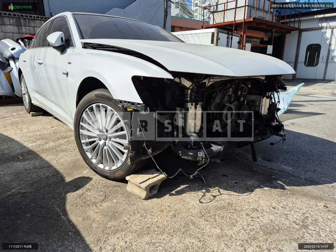 Photo 2 of 17: 2020 Audi A6 45 TFSI, VIN WAUZZZF27LN077513 — Korean insurance auction