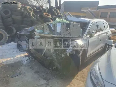 Photo 1 of 25: 2019 Hyundai Santa Fe, VIN KMHS281BDKU078201 — Korean insurance auction