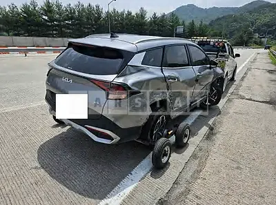 Photo 1 of 8: 2022 Kia Sportage — Korean insurance auction