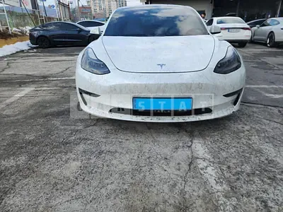 Photo 1 of 25: 2021 Tesla Model 3, VIN 5YJ3E1EBXMF892473 — Korean insurance auction