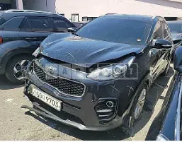 Photo 2 of 27: 2016 Kia Sportage, VIN KNAP6815GGK117912 — Korean insurance auction