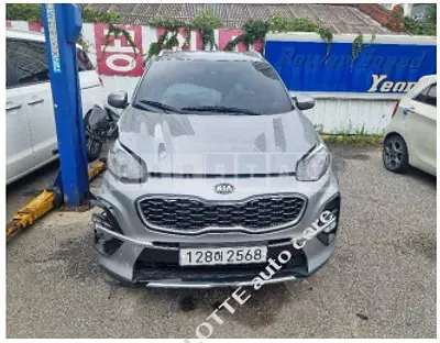 Photo 1 of 10: 2019 Kia Sportage, VIN KNAPN813BLK750143 — Korean insurance auction