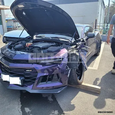 Photo 1 of 21: 2017 Chevrolet Camaro, VIN 1G1F91R77H0114328 — Korean insurance auction
