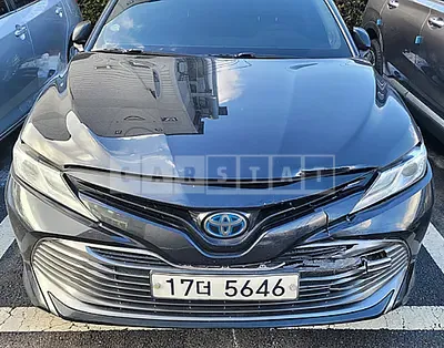 Photo 1 of 9: 2018 Toyota Camry Hybrid, VIN JTNB21HK1J3005007 — Korean insurance auction