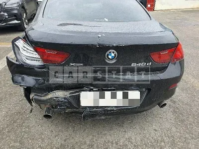 Photo 1 of 8: 2015 BMW 640d xDrive Gran Coupe, VIN WBA6A8101FGJ89310 — Korean insurance auction