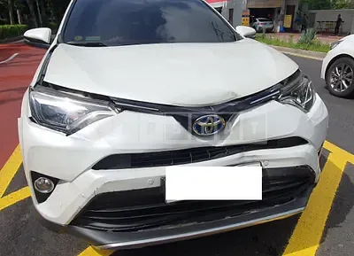 Photo 1 of 11: 2018 Toyota RAV4 Hybrid, VIN JTMDJREVXJD184459 — Korean insurance auction