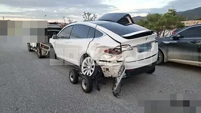 Photo 1 of 22: 2019 Tesla Model X Long Range — Korean insurance auction