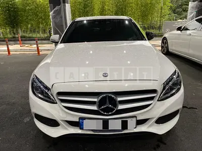 Photo 1 of 21: 2017 Mercedes-Benz C 200, VIN WDDWF4CB8HF557590 — Korean insurance auction