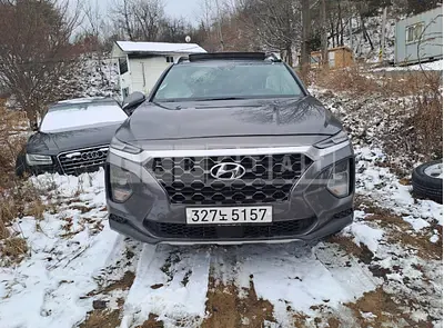 Photo 1 of 20: 2020 Hyundai Santa Fe, VIN KMHS381ABLU249880 — Korean insurance auction
