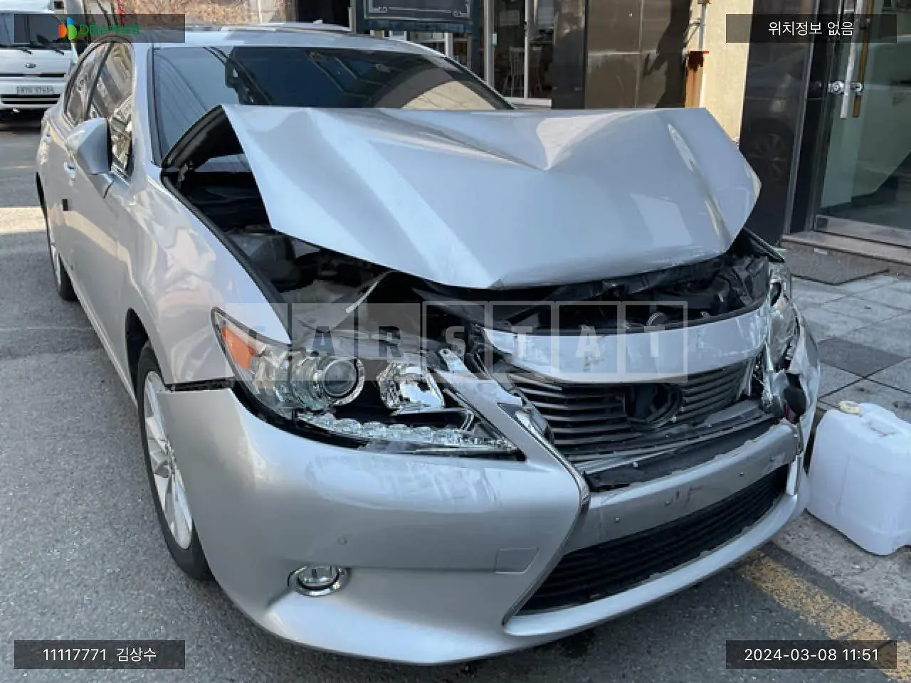 Photo 2 of 11: 2015 Lexus ES300h, VIN JTHBW1GG1F2095857 — Korean insurance auction