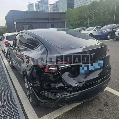 Photo 1 of 26: 2022 Tesla Model Y Long Range — Korean insurance auction