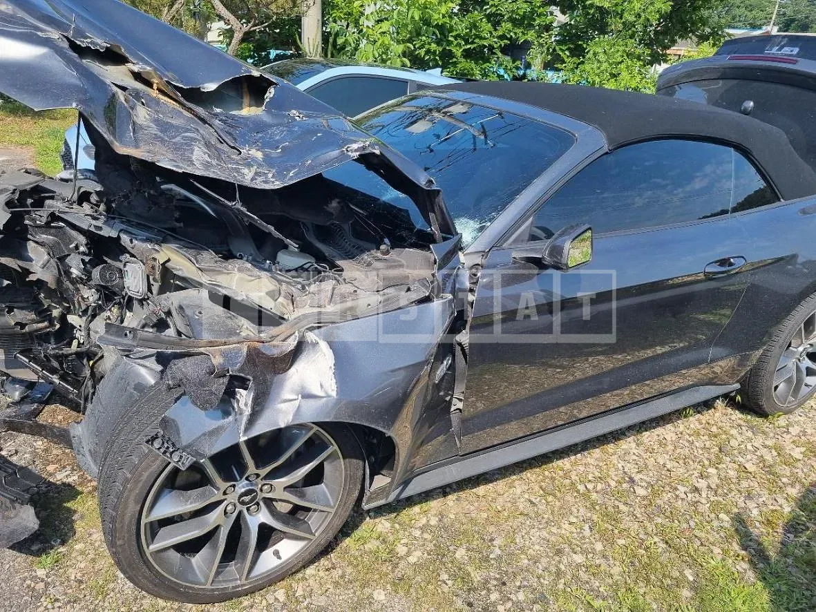 Photo 2 of 10: 2017 Ford Mustang GT 5.0 Convertible — Korean insurance auction