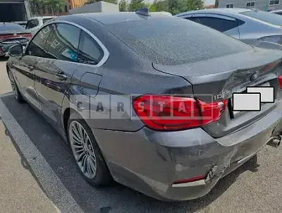 Photo 1 of 9: 2018 BMW 420i GranCoupe, VIN WBA4H3100JBH05865 — Korean insurance auction