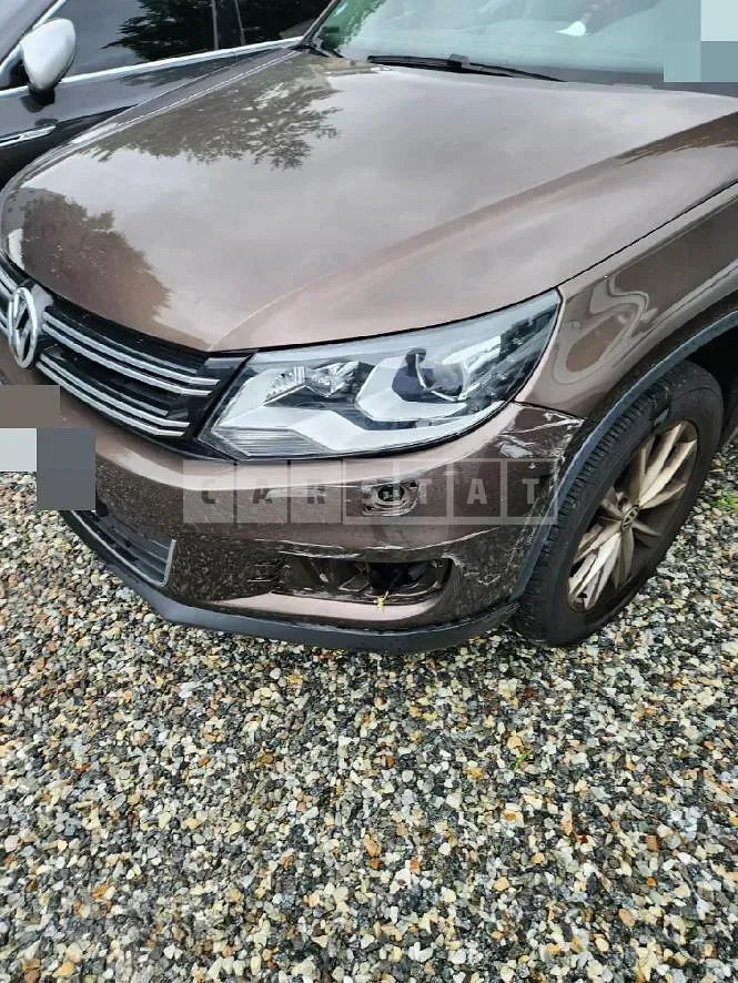 Photo 2 of 3: 2015 Volkswagen (parts) Tiguan Headlamp, VIN WVGZZZ5NZFW057089 — Korean insurance auction