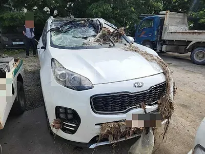 Photo 1 of 35: 2016 Kia Chimsportage 2.0, VIN KNAPN813BGK149827 — Korean insurance auction