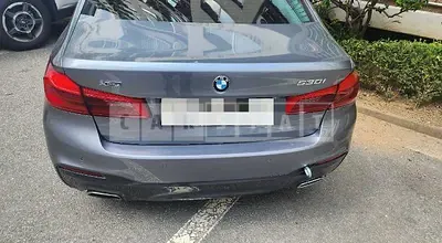 Photo 1 of 9: 2017 BMW 530i xDrive, VIN WBAJD9107JG971675 — Korean insurance auction