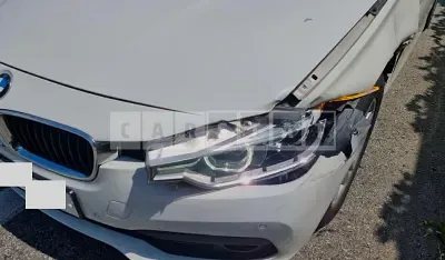 Photo 1 of 9: 2016 BMW 320d EfficientDynamics, VIN WBA8D1107GK656154 — Korean insurance auction