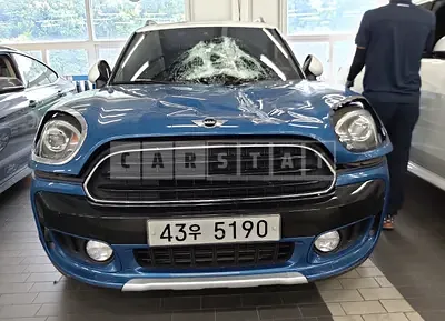 Photo 1 of 23: 2017 MINI Cooper S Countryman ALL4, VIN WMWYU110XH3B69030 — Korean insurance auction