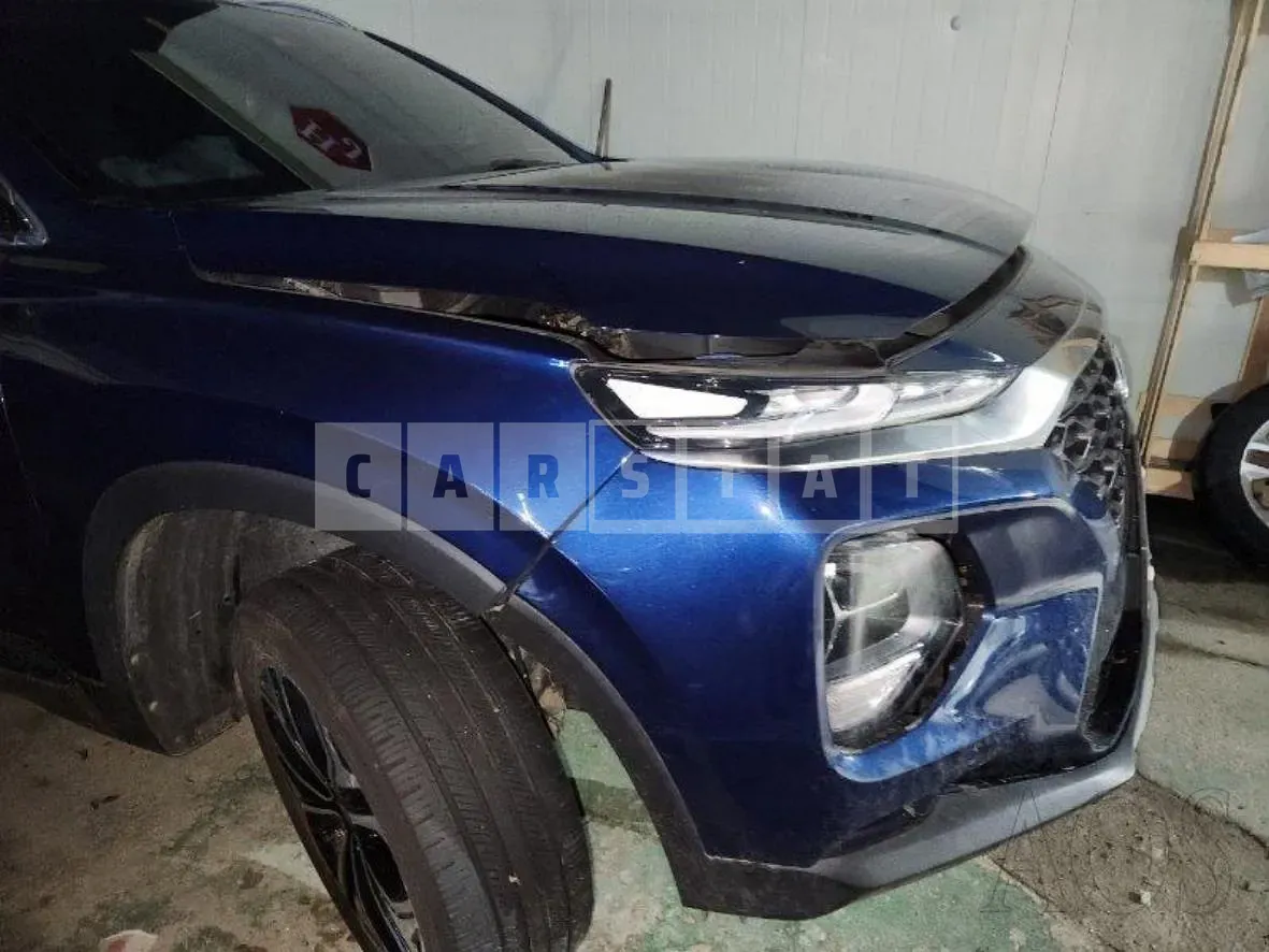 Photo 2 of 8: 2018 Hyundai Santa Fe TM, VIN KMHS381BBKU059206 — Korean insurance auction
