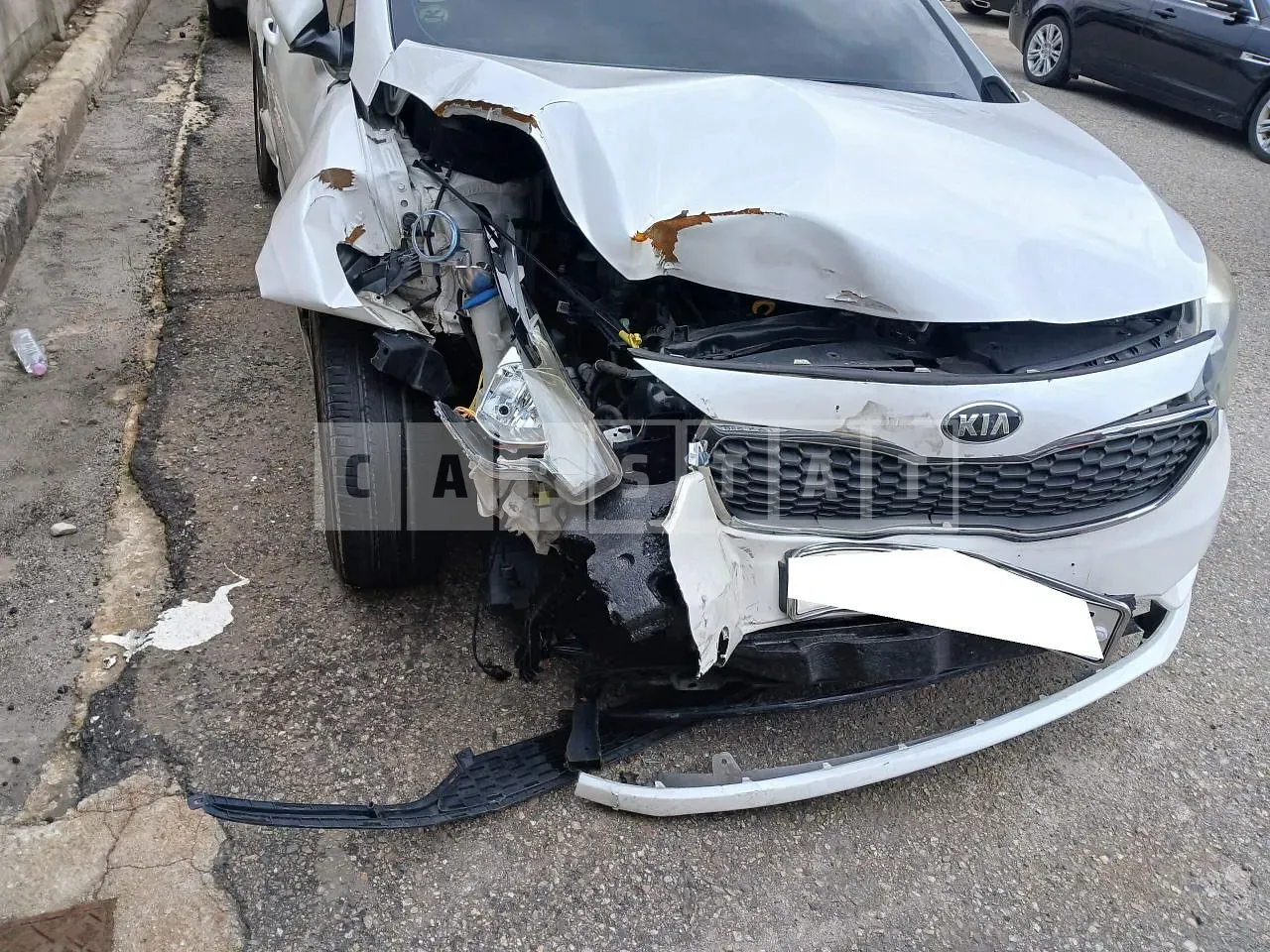 Photo 2 of 13: 2015 Kia K3, VIN KNAFJ412BFA397932 — Korean insurance auction