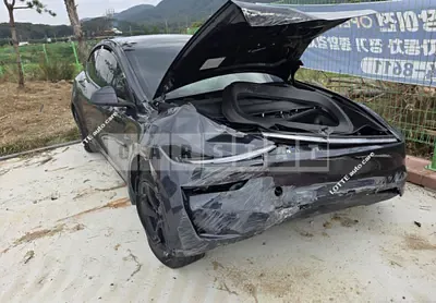 Photo 1 of 22: 2025 Tesla Model Y RWD — Korean insurance auction