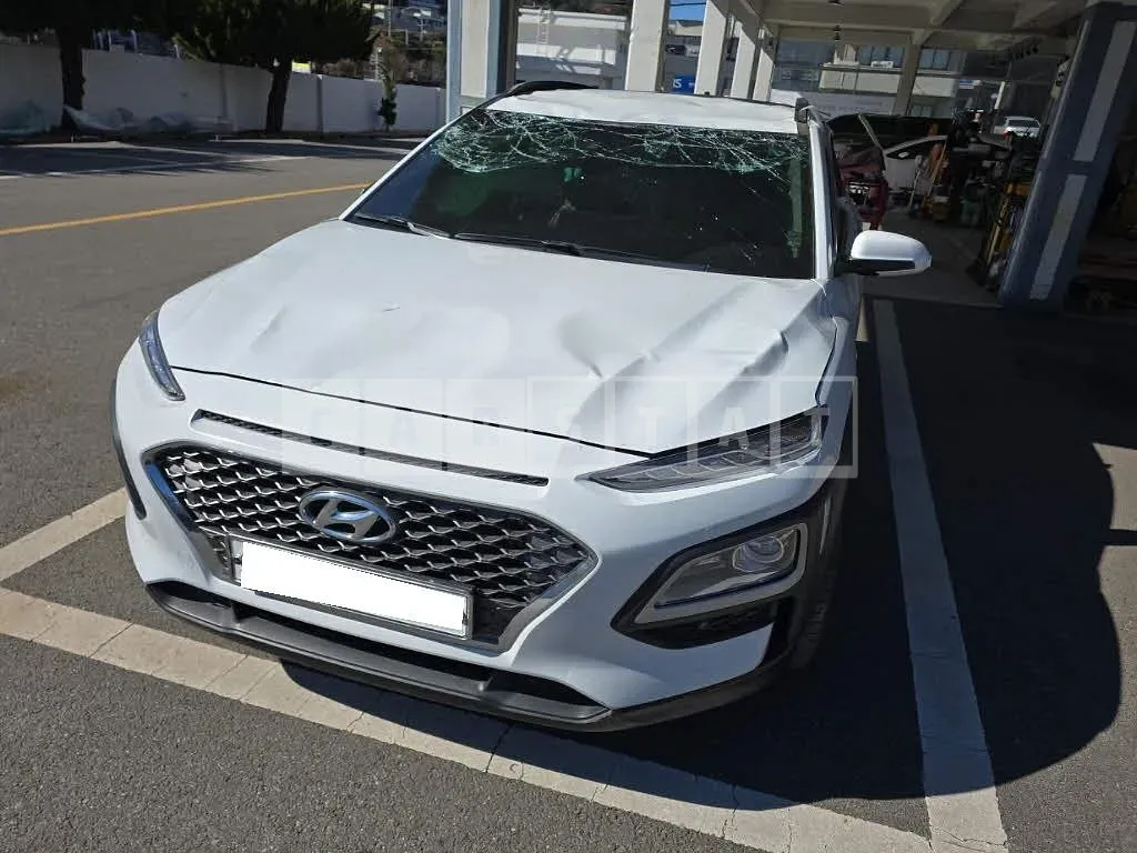 Photo 2 of 48: 2019 Hyundai Kona Hybrid, VIN KMHK381EGLU016661 — Korean insurance auction
