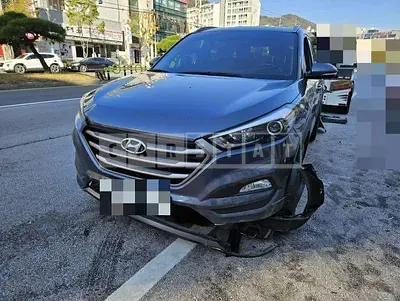 Photo 1 of 10: 2015 Hyundai Tucson TL 1.7 — Korean insurance auction