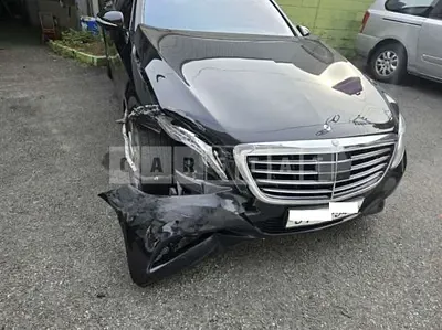 Photo 1 of 17: 2015 Mercedes-Benz S400 4Matic L, VIN WDDUG6HB0FA144176 — Korean insurance auction