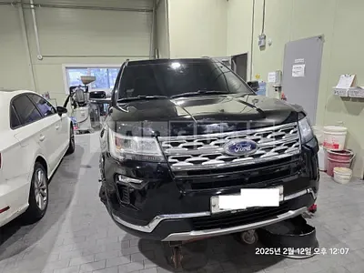 Photo 1 of 9: 2018 Ford Explorer 2.3, VIN 1FM5K8FH0JGA49599 — Korean insurance auction
