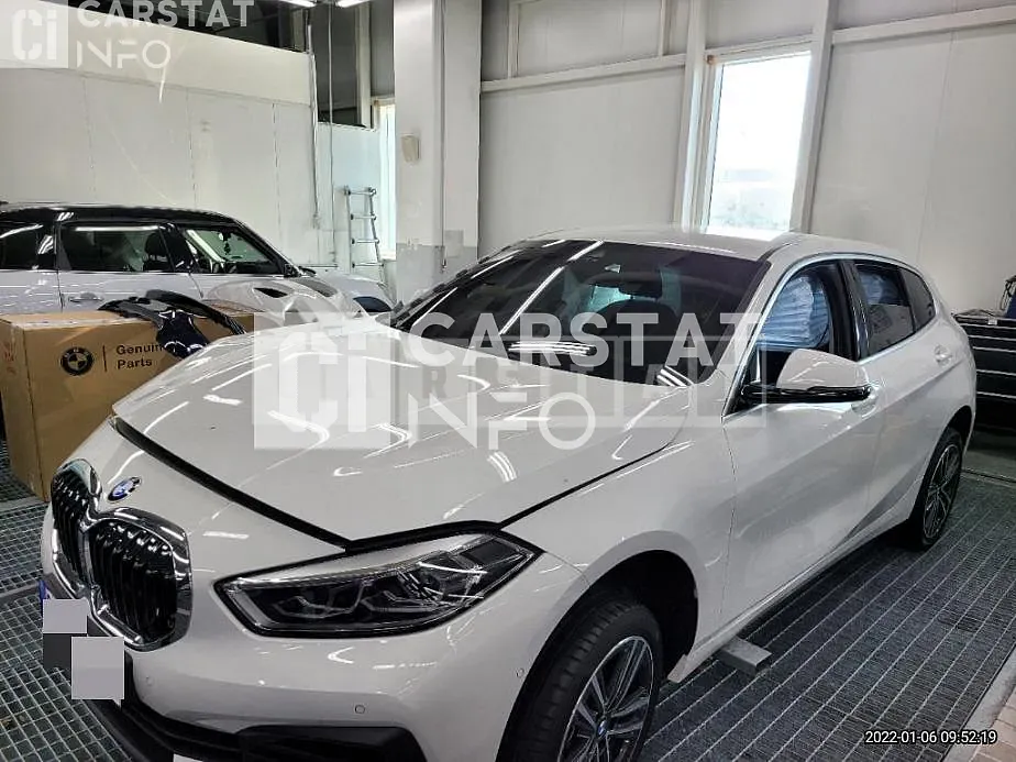Photo 2 of 11: 2021 BMW 120i, VIN WBA7L710XM7J10223 — Korean insurance auction