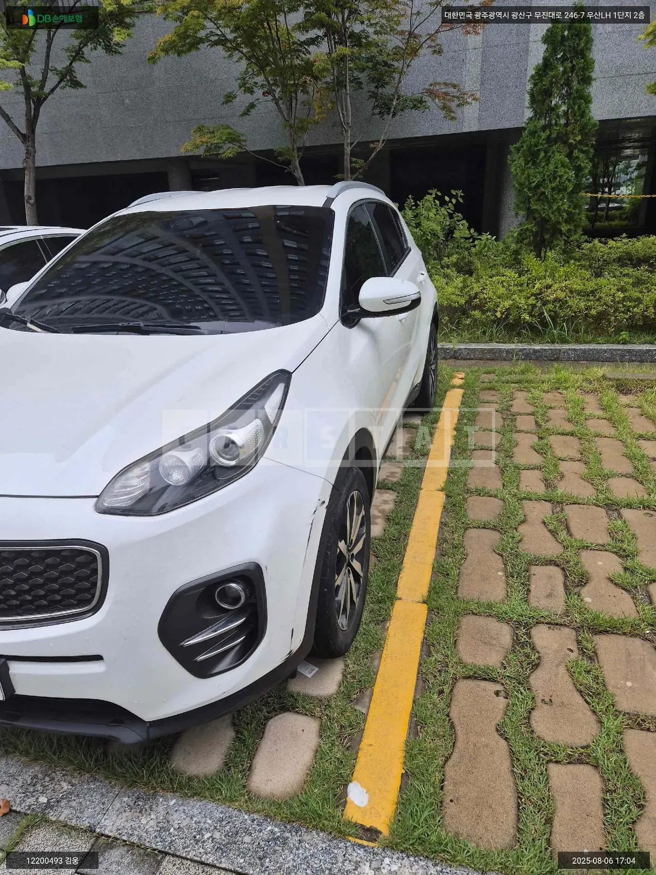 Photo 2 of 8: 2018 Kia Sportage, VIN KNAP6815GJK544948 — Korean insurance auction