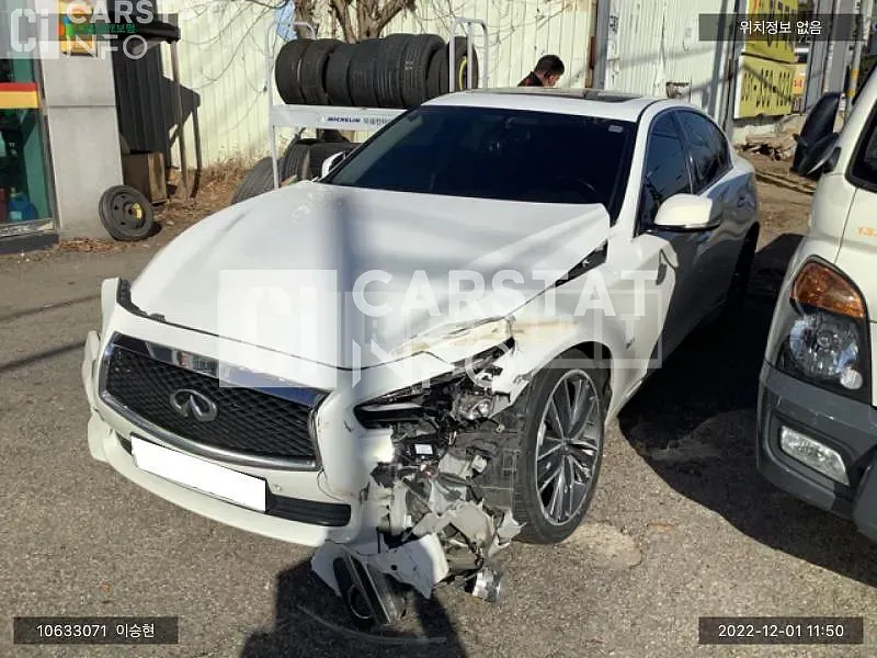 Photo 2 of 15: 2015 Infiniti Nissan /Infinity Q50 2.2d, VIN JNKDV71E4FM530915 — Korean insurance auction