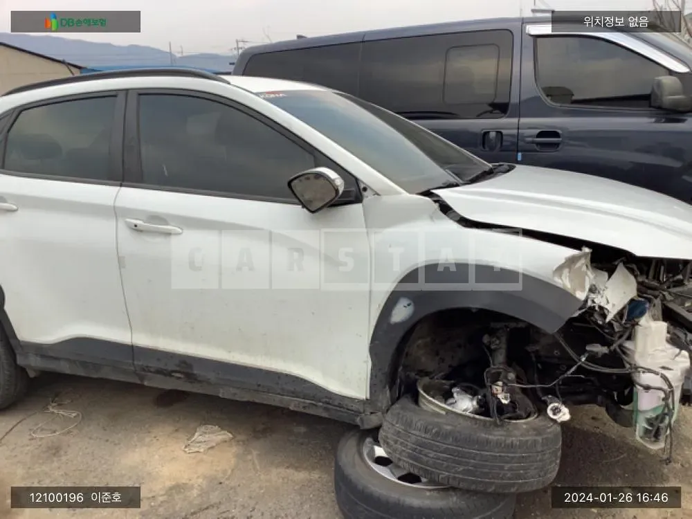 Photo 2 of 10: 2018 Hyundai Kona, VIN KMHK4815GJU111462 — Korean insurance auction