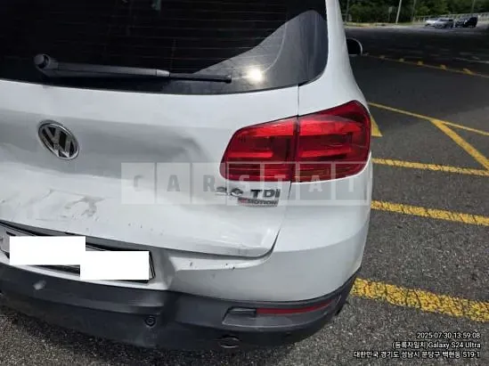 Photo 2 of 18: 2016 Volkswagen Tiguan 2.0 TDI BMT — Korean insurance auction