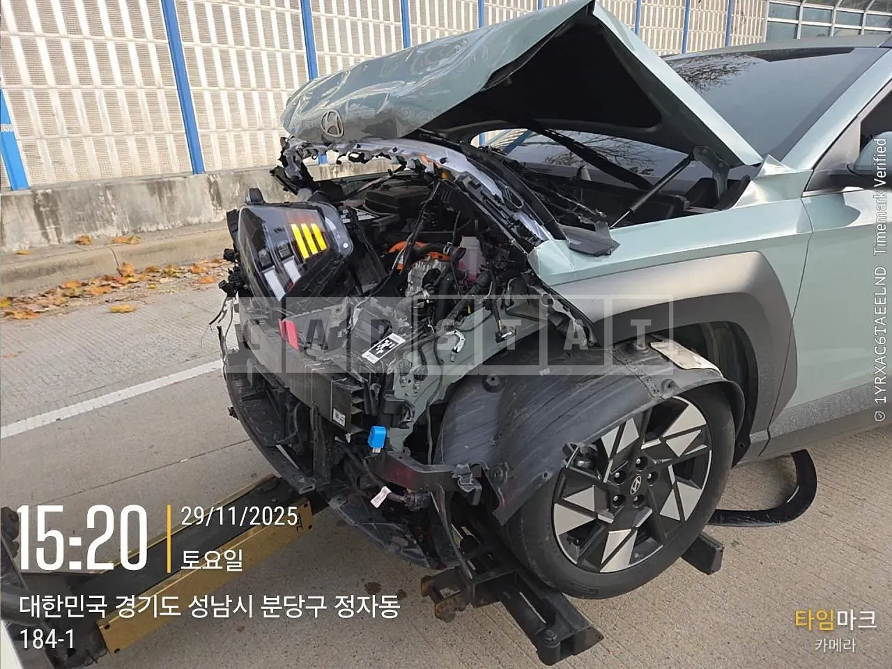 Photo 2 of 17: 2023 Hyundai Kona Hybrid, VIN KMHHE811GPU007692 — Korean insurance auction