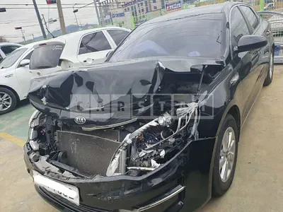 Photo 1 of 7: 2017 Kia K5, VIN KNAGS416BHA160213 — Korean insurance auction