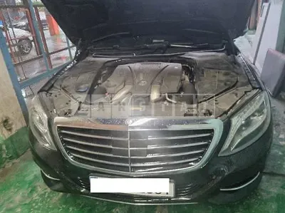 Photo 1 of 16: 2015 Mercedes-Benz S 500 L, VIN WDDUG8CB1FA182437 — Korean insurance auction