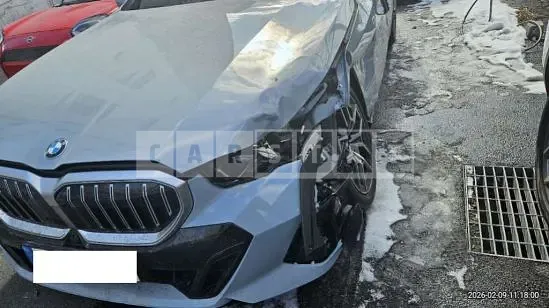 Photo 2 of 15: 2025 BMW 523d, VIN WBA41FL08SCV90315 — Korean insurance auction