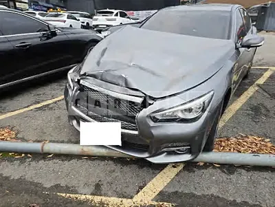 Photo 1 of 9: 2015 Infiniti Q50 2.2d — Korean insurance auction