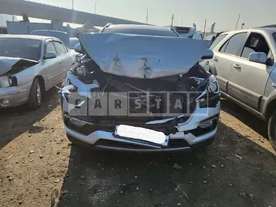 Photo 1 of 7: 2016 Hyundai Santa Fe, VIN KMHSW81UDGU665943 — Korean insurance auction