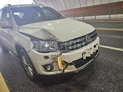 Photo 1 of 3: 2016 Volkswagen Tiguan 2.0 TDI BMT, VIN WVGZZZ5NZGW542218 — Korean insurance auction