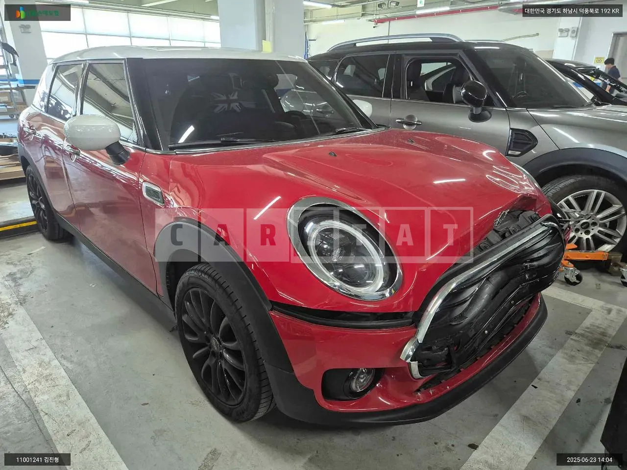 Photo 2 of 9: 2023 MINI Cooper Clubman, VIN WMWXJ3100P2T44984 — Korean insurance auction