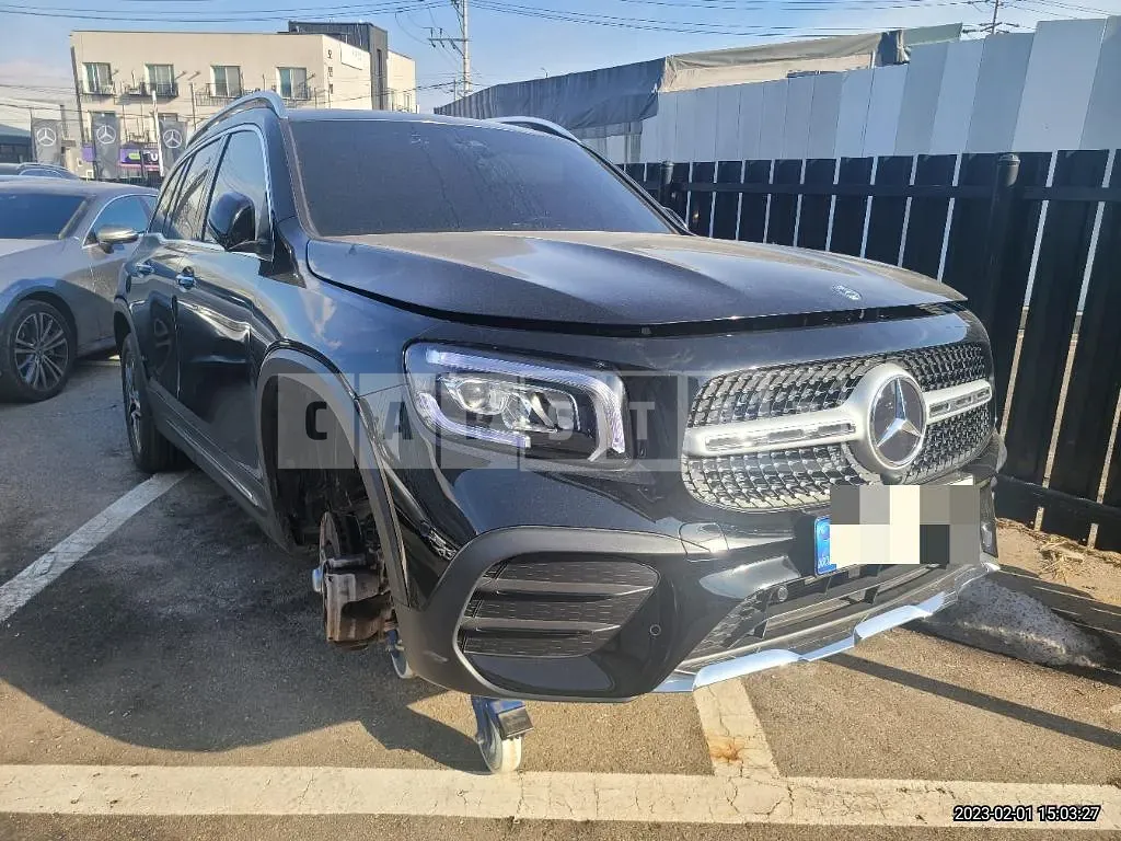 Photo 2 of 47: 2021 Mercedes-Benz GLB250 4Matic, VIN W1N4M4HB2MW087883 — Korean insurance auction